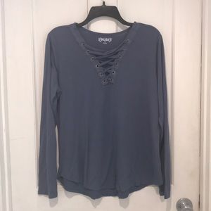 XL powder blue Mudd long sleeve